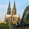 Cologne: cathedral by the Rhine