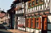 Colourful half-timbered buildings in Wernigerode